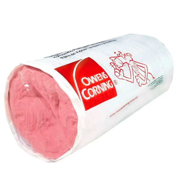 Lana de vidrio, Foil de aluminio